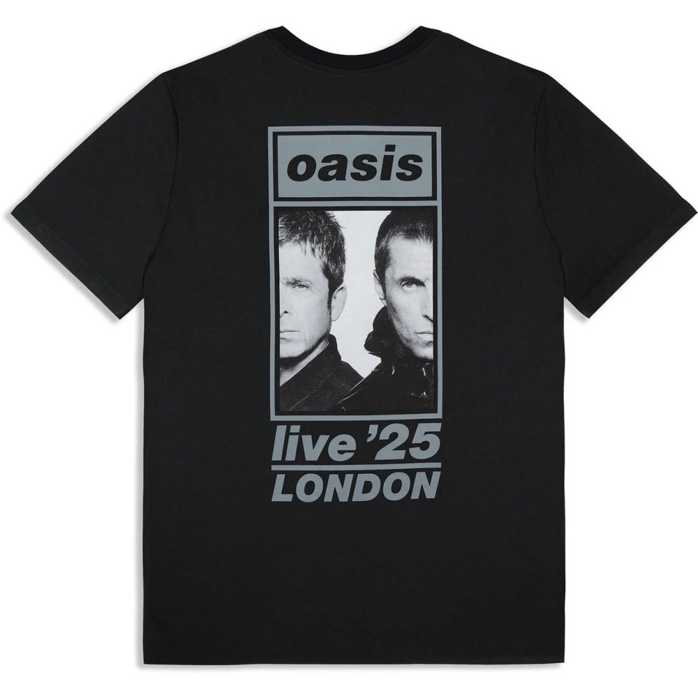 Oasis - London 25 July Event Herren TShirt - Schwarz